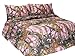 The Woods Premium Microfiber CAMO Sheet Set (Pink, Full)