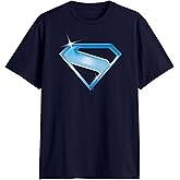 Superman Logo Symbol Legacy Justice League DC Shield Movie Adult T-Shirt