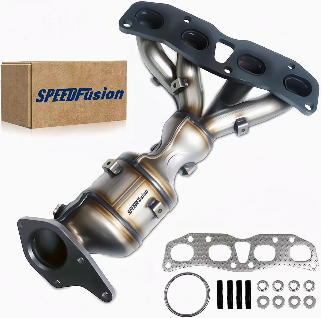 Photo 1 of ****It is used, it is missing a part and it is not known if it works 100%**SPEEDFusion Front Catalytic Converter Compatible with Nissan Altima 2007 2008 2009 2010 2011 2012 2013 2.5L L4 Catalytic Convertor Replacement 674-933 (EPA Compliant)