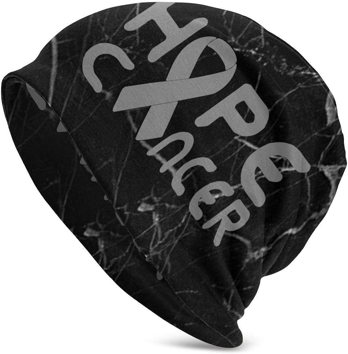 ETTSSMKKDWYLLK Hope Brain Cancer Beanie Hat Unisex Fashion Autumn