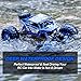 Distianert 1/12 Scale RC Truck 4WD Electric Amphibious RC Car, 2.4GHz 18km/h High Speed Monster Truck, Off-/On- Road Buggy for All Terrain