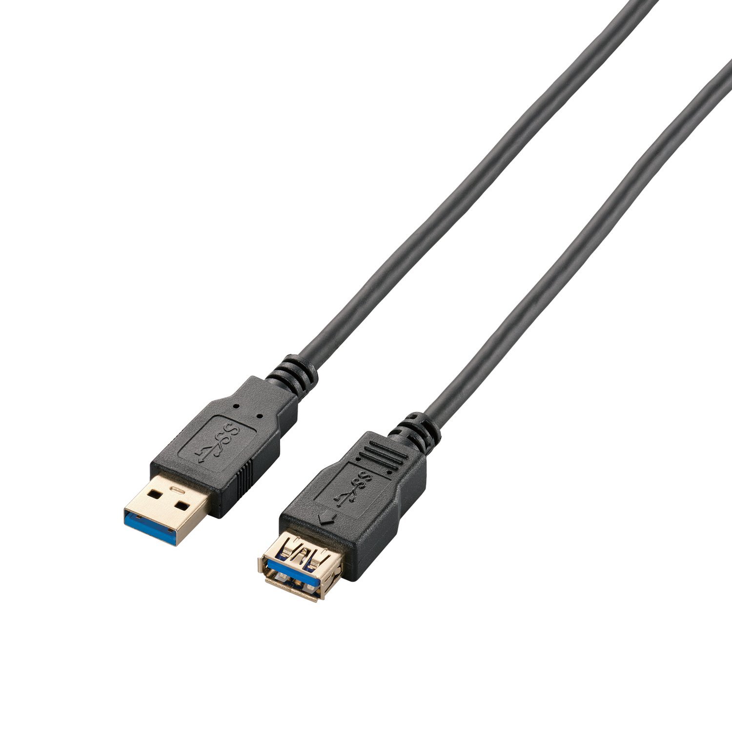 エレコム USB3.0延長ケーブル 2m ブラックの商品画像