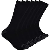 Timberland PRO mens 6-pack Performance Crew Length Socks