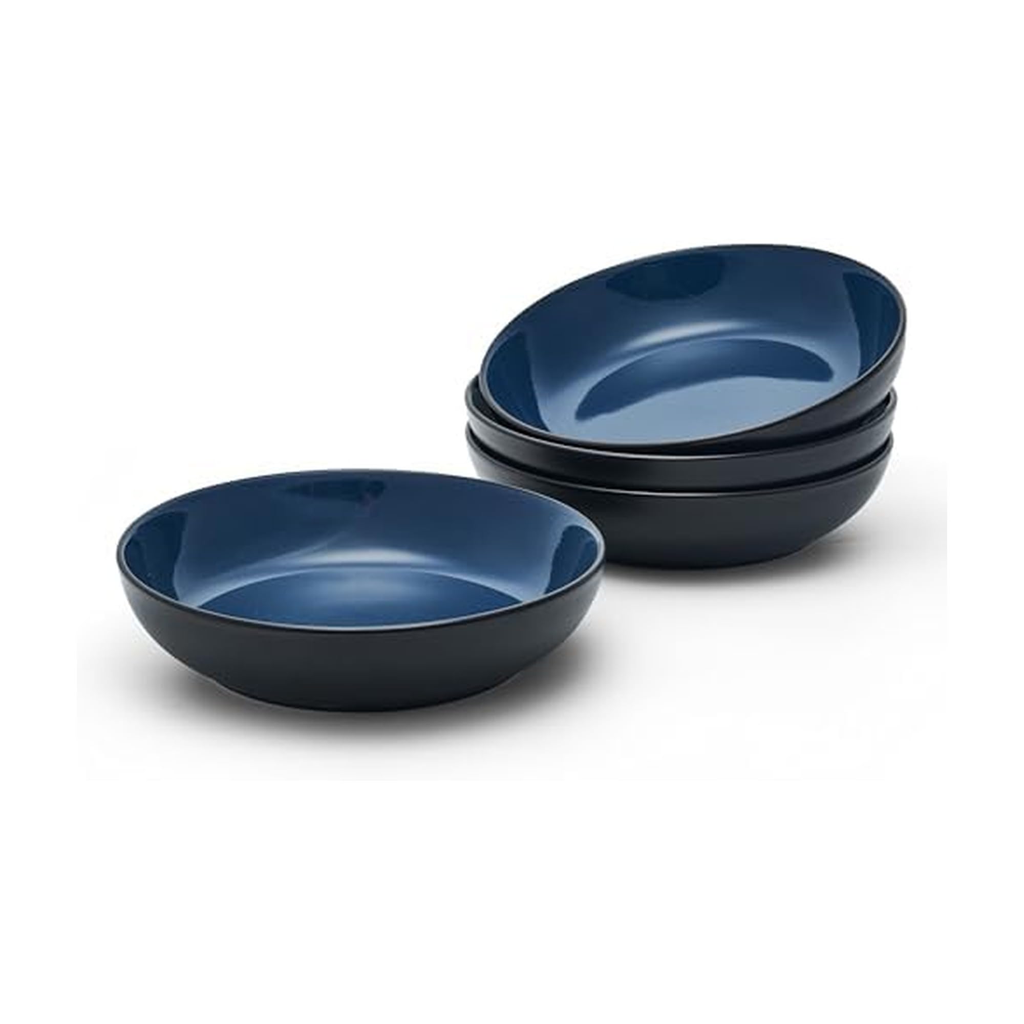 Photo 1 of Pfaltzgraff Lucy Set of 4 Pasta Bowls, 8.5 Inch, Blue