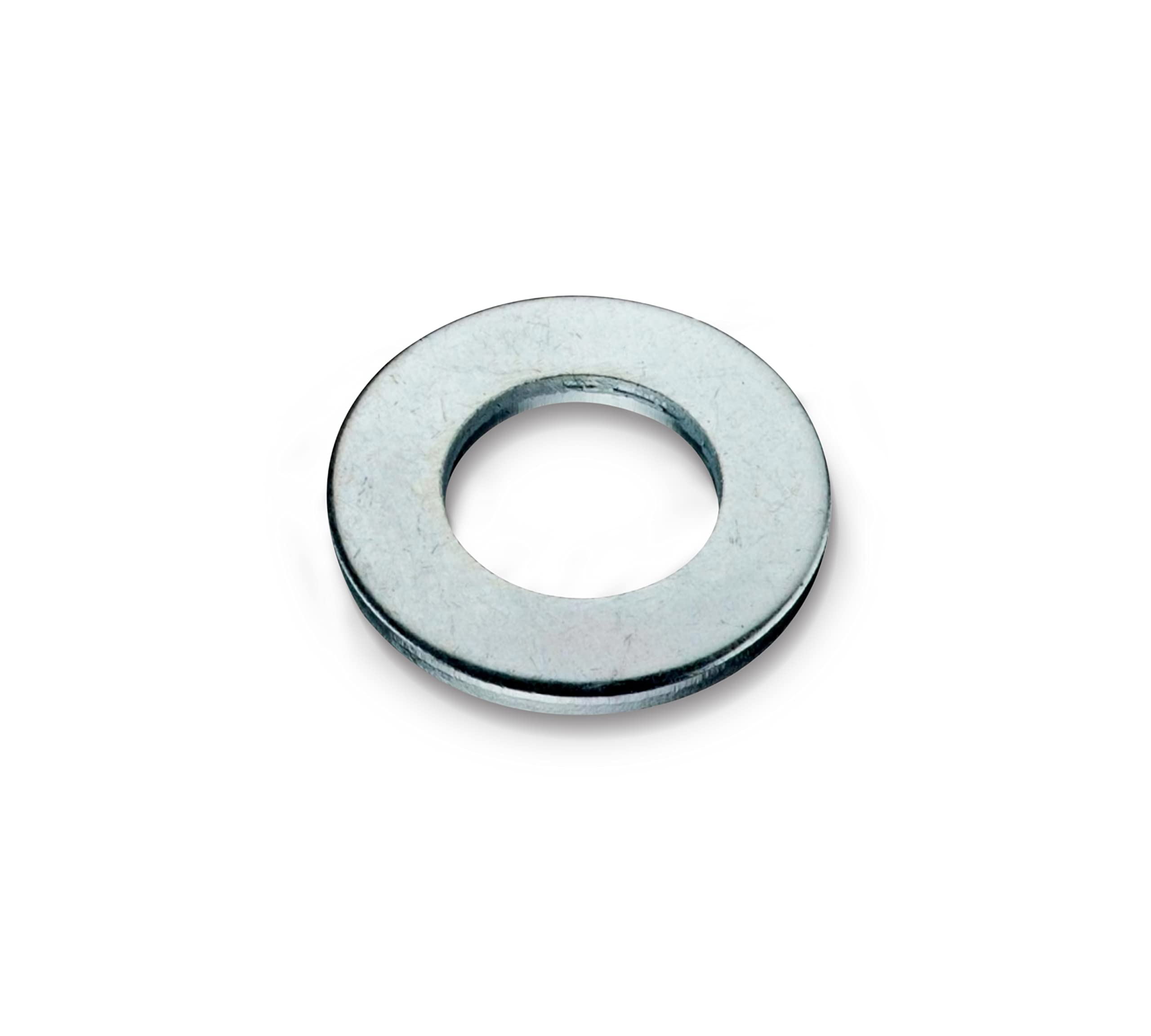 DOJA Barcelona | Flat Washer | M10 | Galvanized Steel | PACK 50 | Washers for Screws, Washers for door hinges | Wide Usage: Construction, Machinery, Plumbing, DIY