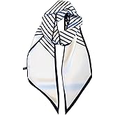 Pemilosci 59" Long Silk Like Scarf Fashion Hair Head Scarf for Women Satin Head Hair Handbag Scarf Belt Purse Accessories…