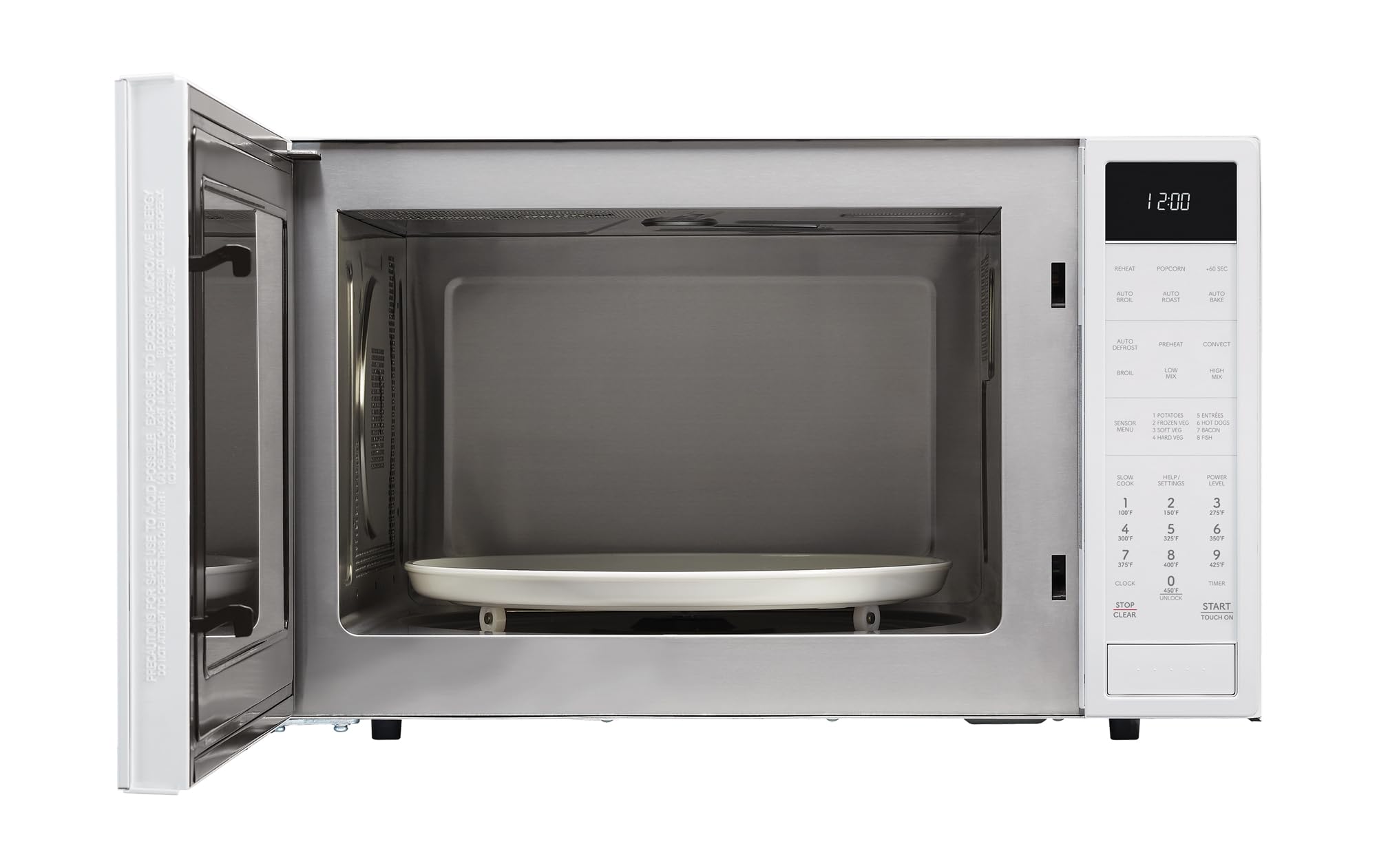 SHARP SMC1585KW Convection Countertop Microwave Oven with Removeable 15.4
