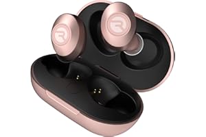 Raycon The Everyday Bluetooth Wireless Earbuds with Microphone- Stereo Sound in-Ear Bluetooth Headset True Wireless Earbuds 32 Hours Playtime (Matte Rose Gold)