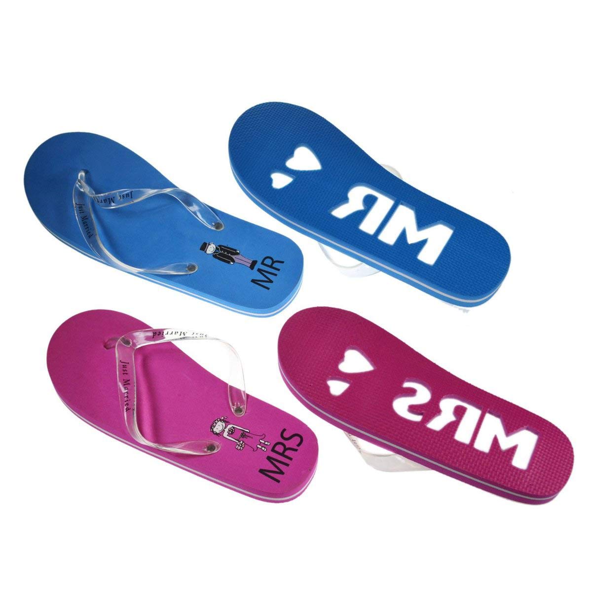 mr and mrs flip flops
