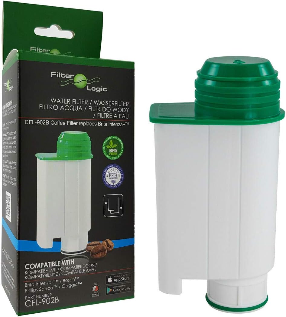1 x FilterLogic CFL-902B Compatible Water Filter for Brita Intenza+ Saeco CA6702/00 fits Gaggia Philips Saeco Coffee Machines