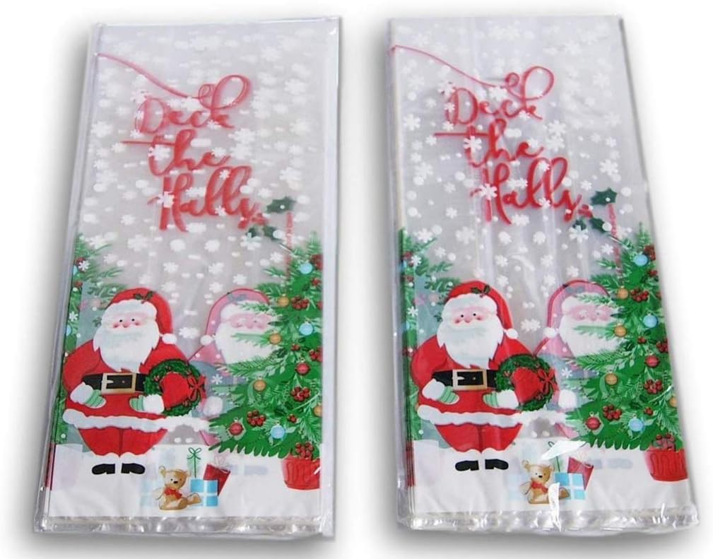 christmas themed treat bags