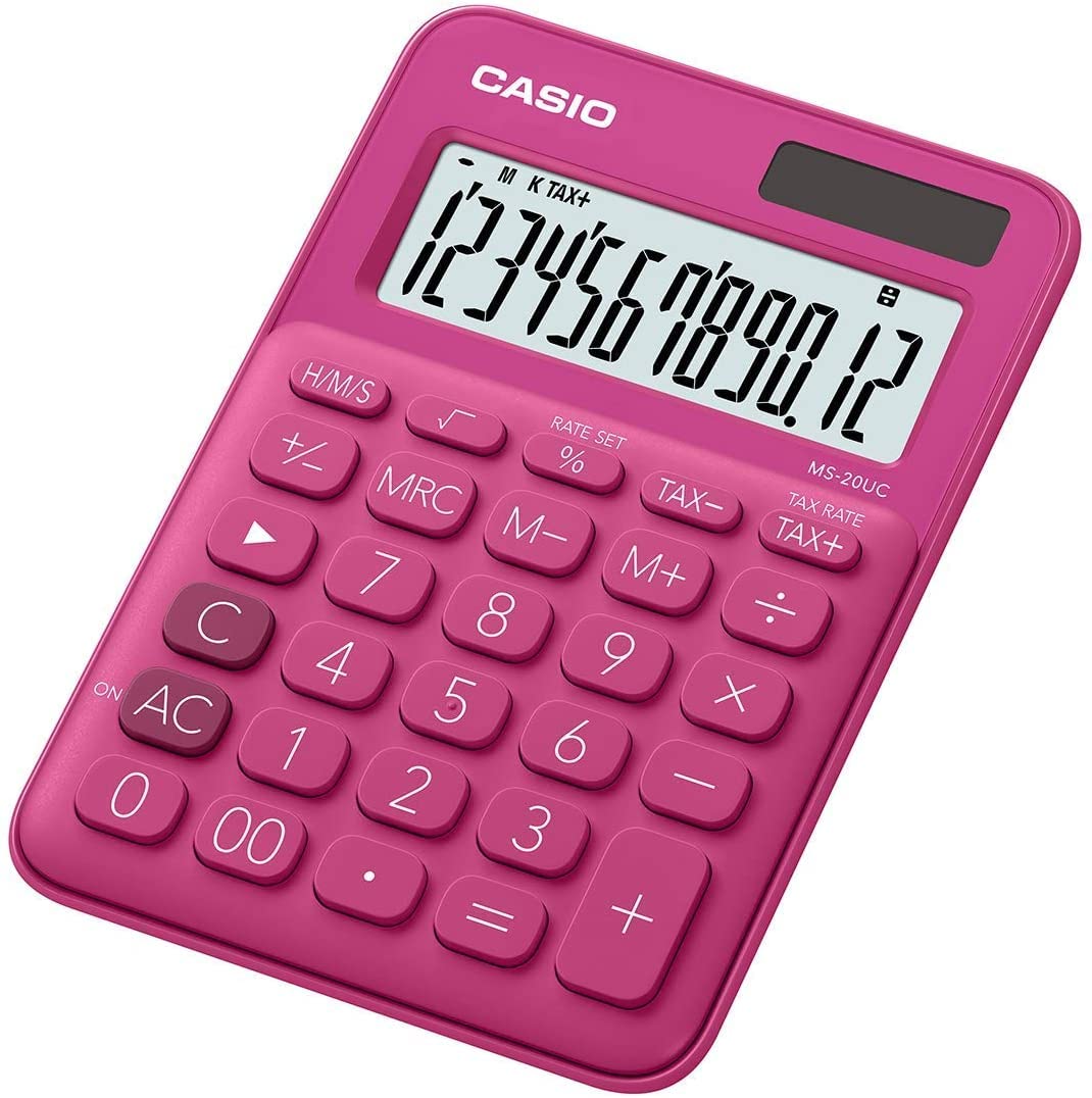 CASIO MS-20UC - 2,3 x 10,5 x 14,95 cm, pink