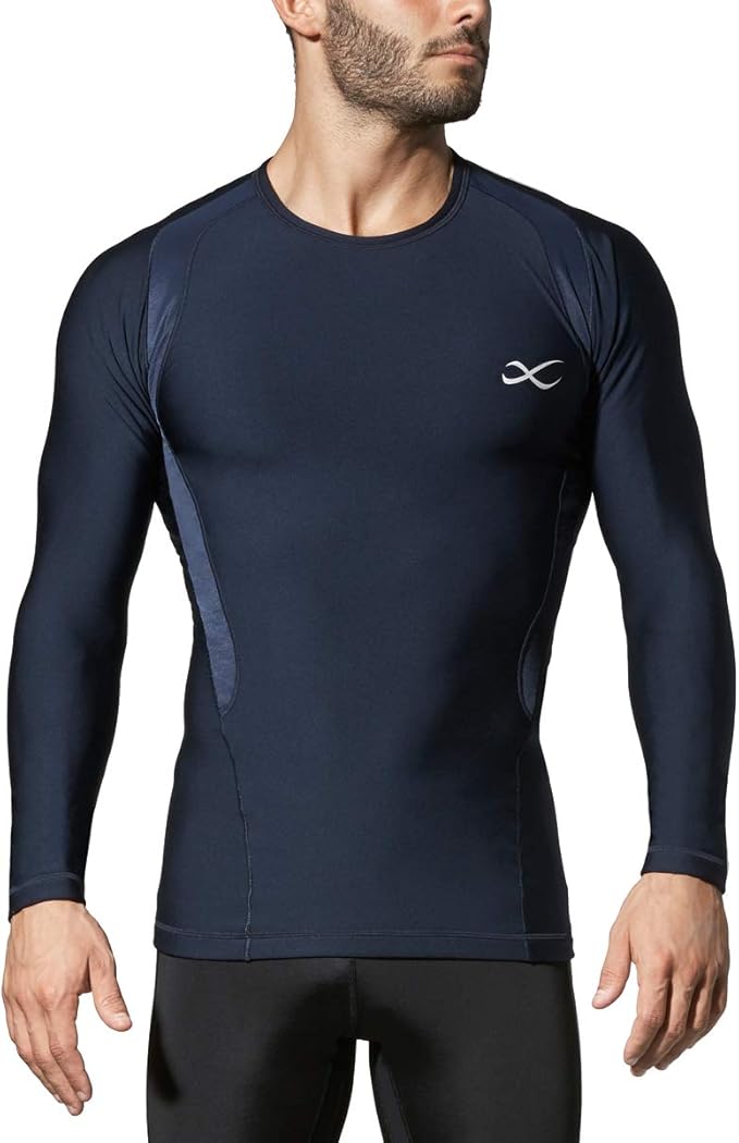 Amazon Co Jp Cw X メンズ長袖断熱圧縮トップ 服 ファッション小物