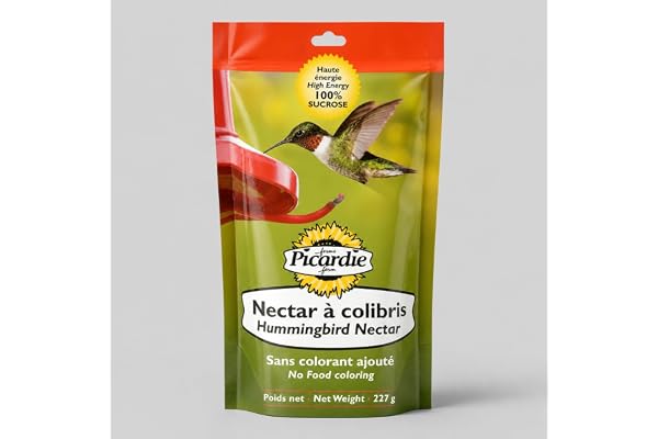 Proudly Canadian – Hummingbird Nectar, Ready-to-Use Bird Food – No Mixing Required | Attracts Ruby-Throated Hummingbirds | Na