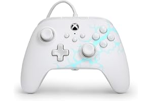 PowerA Advantage Wired Controller for Xbox Series X|S - Arctic Ice, gamepad, wired video game controller, gaming controller, 