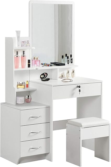 dressing table white