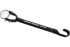 BIKEGEAR Sports Tension Bar Bicycle Cross-Bar Adaptor Top Frame Telescopic Adaptor for Women and Kids Bikes