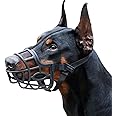 Mayerzon Dog Muzzle, Breathable Basket Muzzles for Small, Medium, Large and X-Large Dogs, Stop Biting, Barking and Chewing (XS - Border Terrier)