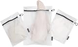 Brabantia Washing Bags Protective Mesh Laundry Bag Set of 3 White 33x25/45x33 view 4