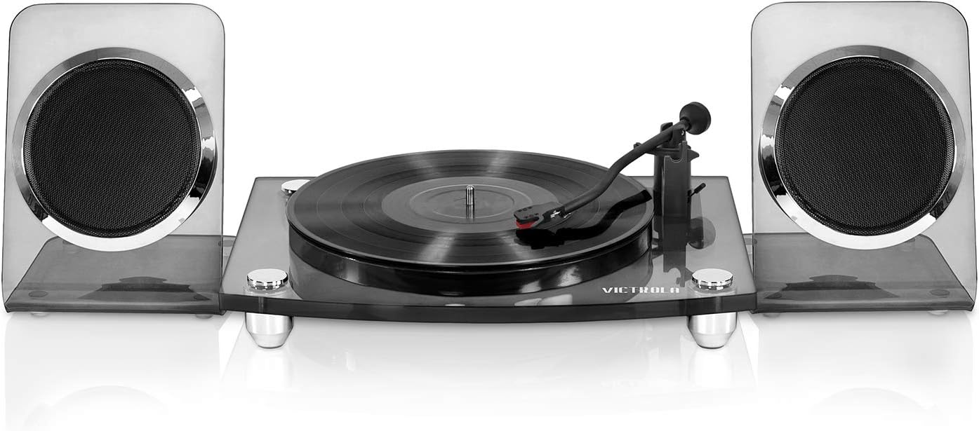 victrola modern bluetooth stereo turntable