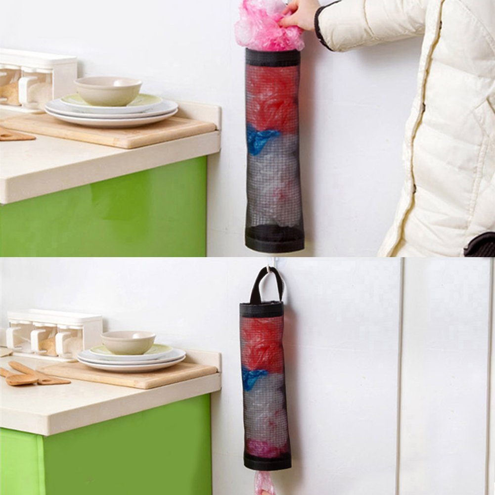MSHIER Dispensador de Soporte de Bolsa de Plástico y para Colgar