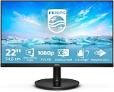 Philips 221V8 22 inch FHD Monitor 75Hz 4ms VA LowBlue Flickerfree HDMI VGA view 2