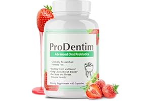 ERNSIX Prodentim for Gums and Teeth Health & Fresh Breath - 3.5 Billion Advanced Oral Probiotics for Mouth Bad Breath, Chewable Dental Probiotic, 60 Tablets, 2 Month Supply-1 Bottle.