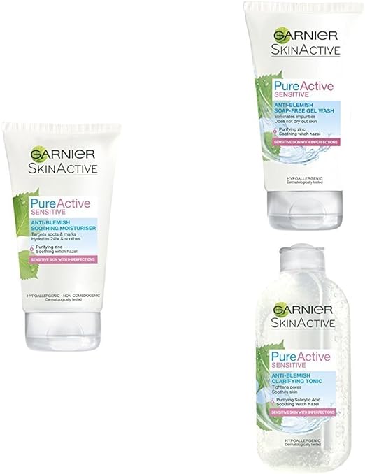 pure active sensitive moisturiser