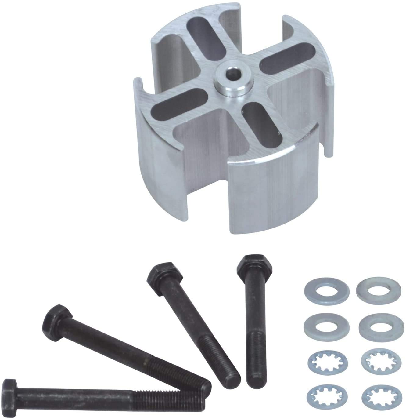 Photo 1 of Flex-a-lite 14538 Mill Finish 2" Fan Spacer Kit