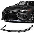 Archaic Front Bumper Lip Spoiler Compatible for 2021 2022 2023 Toyota Camry Sport [SE,XSE,Hybrid SE,Hybrid XSE,TRD,SE Nightshade], Splitter Under Chin Spoiler Body Kit Camry Accessories