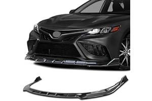 Archaic Front Bumper Lip Spoiler Compatible for 2021 2022 2023 Toyota Camry Sport [SE,XSE,Hybrid SE,Hybrid XSE,TRD,SE Nightshade], Splitter Under Chin Spoiler Body Kit Camry Accessories