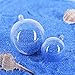 Outus DIY Clear Plastic Bath Bomb Mold Party Ball Ornament, 3 Size, 15 Set