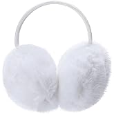 Ewaycom Women Winter Earmuffs Girls Faux Fur Fluffy Soft Ear Warmer Outdoor Plush Warm Ear Covers