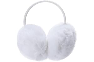 CHUANGLI Glitter Crystal Cat Ears Winter Earmuffs Warm Plush Ear Warmers for Women Girls …