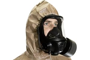 MIRA SAFETY M MIRA SAFETY Suit Disposable Protective Coverall with Hood and Elastic Cuff