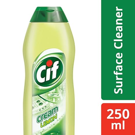 Cif Cream Surface Cleaner, Lemon, 250 ml