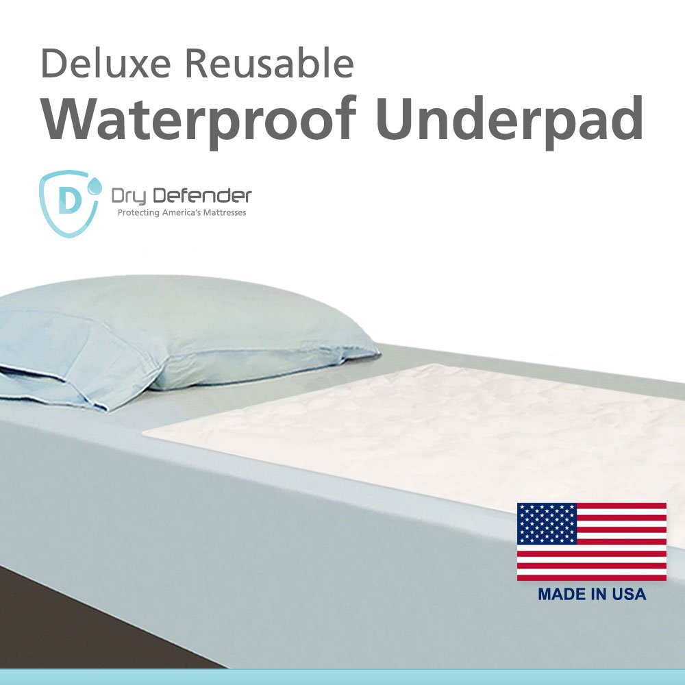 Washable Waterproof Mattress Sheet Protector Bed Underpad