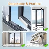SAFELON Baby Window Safety Restrictor 2Pcs White No Drilling view 4