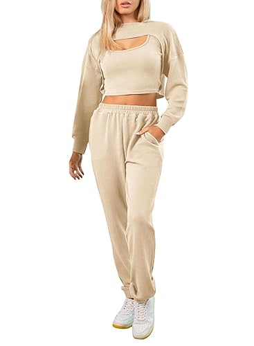 Herseas Piece Cozy Outfits for Teens Causal Trendy High Cut