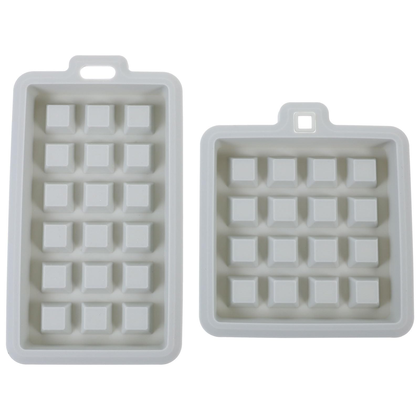 PRETYZOOM Silicone Waffle Mold Set 5.04X2.76In Rectangle and Baking Molds for Cake Making Non-Stick Reusable Kitchen Tool for Home Bakery