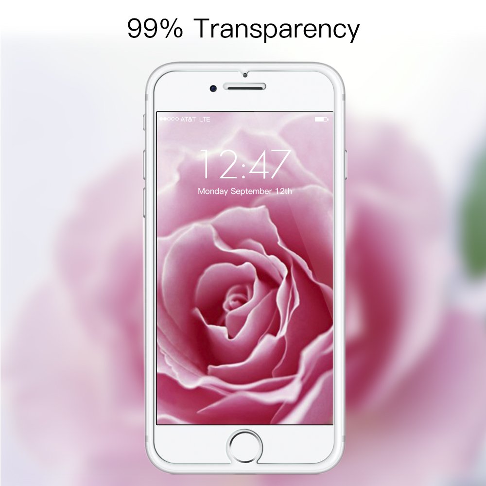 Panzerglas Schutzfolie für iPhone 6s 6, [2 Stück] TUCNIPUS iPhone 6s 6 Panzerglasfolie -3D Touch Kompatibel, 9H Härte, Anti-Öl, Kratzer,Blasen und Fingerabdruck Displayschutzfolie für iPhone 6 6s (4.7 Zoll)