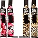 Wrist Wraps (2 Pairs/4 Wraps) for Weightlifting/Cross Training/Powerlifting/Bodybuilding - For Women & Men -Premium Quality Equipment & Accessories Hand Strength-(Leopard & Camo Red)-1 Year Warranty