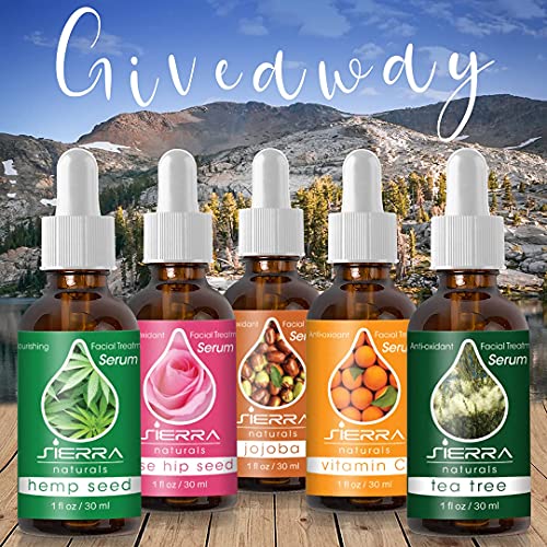 Sierra Naturals Pure Natural Rose Hip Seed Oil Benefits For Skin Great For Beauty Anti Oxidant Anti Aging Serum With Vitamin E Oil 1oz Rose Oil In Bahrain Whizz Serums