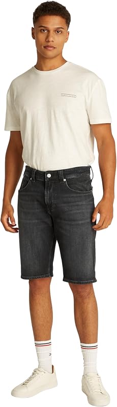 Short en Denim Homme Ronnie Large, Noir (Denim Black), 29W