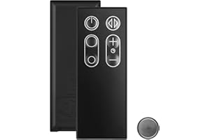 Seayoo Replacement Magnetic Remote Control 965824-06 965824-07 Fit for Dyson AM11 TP00 TP01, Fan Remote with Battery