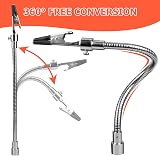 Preciva Third Hand Soldering Tool Magnetic Helping Hands with 4 Clamps and view 4