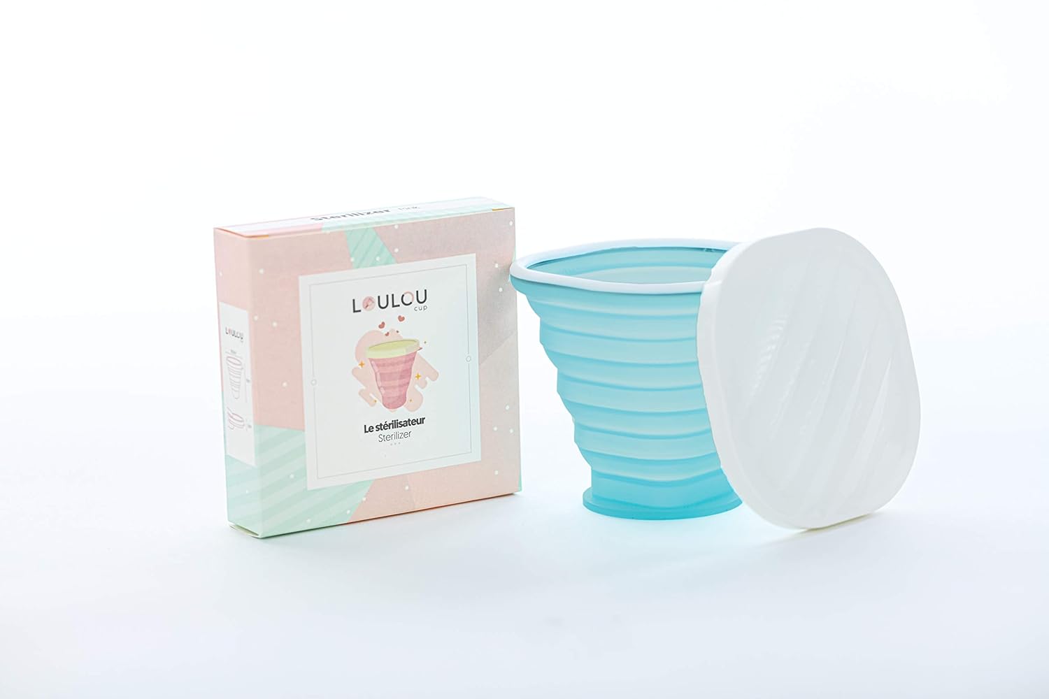 Esterilizador plegable de silicona Loulou cup para corte menstrual ...