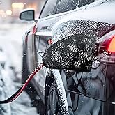 EV Charger Cover Waterproof, Electric Car Charger Plug Cover, Strong Magnetic Adhesion, EV Charging Port Cover for Most Steel