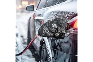 EV Charger Plug Port Cover, Strong Magnetic Adhesion, Waterproof Electric Car Charger Cover Suction Outdoor, Sun Rain Snow Du