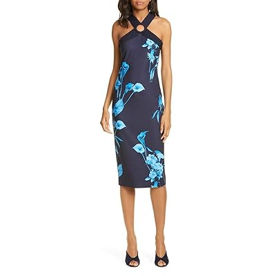 princess polly baby blue dress Ted Baker Fantasia Printed Bodycon Dress Navy Size 5 Lebanon